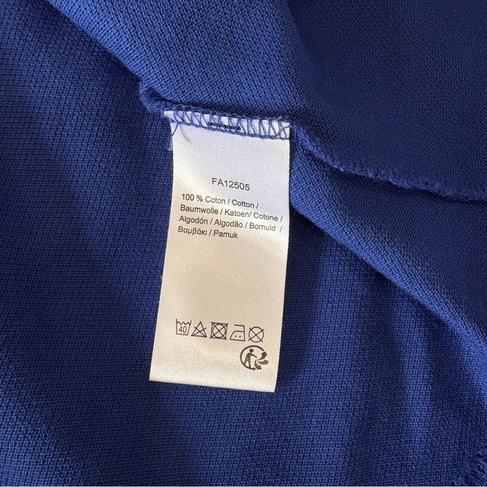 Lacoste Polo Shirt Men XXL Blue Classic Fit Cotton Preppy Casual Sportswear - Picture 4 of 7